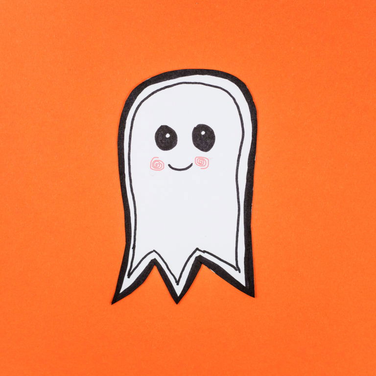 Social Emotional Learning Craft: Ghost Breathing Buddy